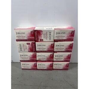 Jergens 12 Pack Mild Soap Original Cherry Almond Scent, 24 BARS 3oz New In Box